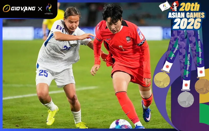 Nhận định soi kèo bóng đá nữ Hàn Quốc vs nữ Uzbekistan 17h30 ngày 25/9/2026