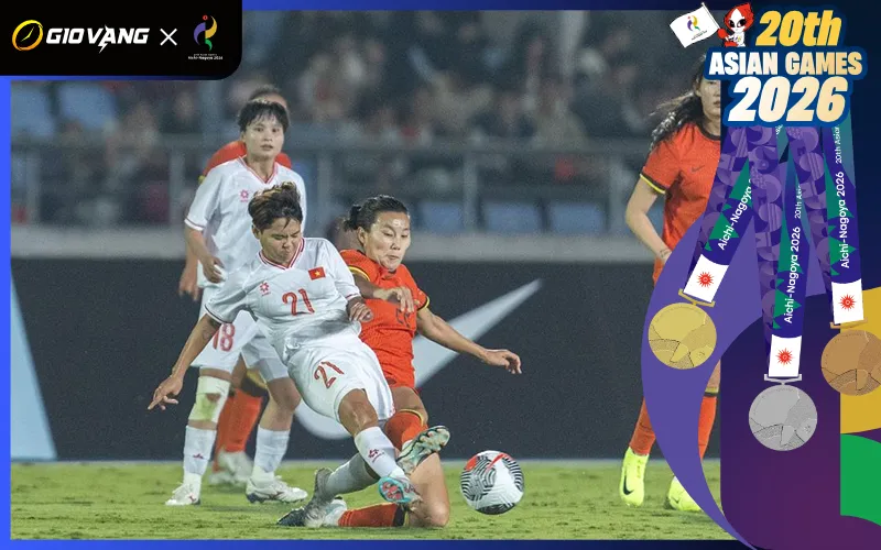 Nhận định soi kèo bóng đá nữ Trung Quốc vs nữ Việt Nam 13h00 ngày 25/9/2026