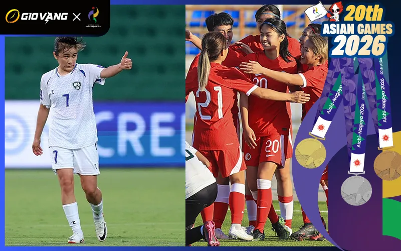 Nhận định soi kèo bóng đá nữ Uzbekistan vs nữ Hongkong 14h00 ngày 21/9/2026