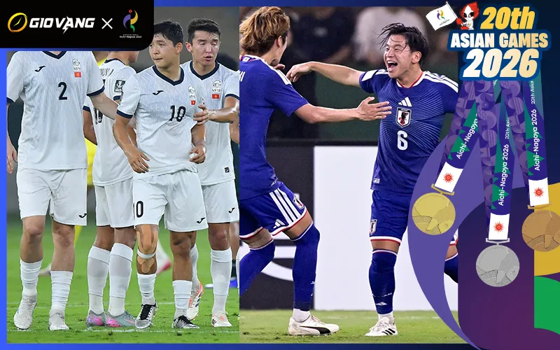 Nhận định soi kèo bóng đá U23 Kyrgyzstan vs U23 Nhật Bản 17h30 ngày 20/9/2026