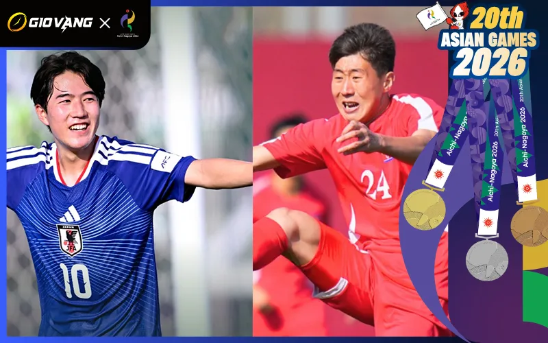 Nhận định soi kèo bóng đá U23 Nhật Bản vs U23 Triều Tiên 17h30 ngày 26/9/2026