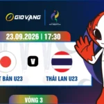 Soi kèo U23 Nhật Bản vs U23 Thái Lan 17h30 ngày 23/9/2026 – ASIAD 2026