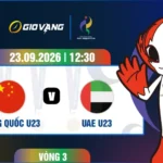 Soi kèo U23 Trung Quốc vs U23 UAE 12h30 ngày 23/9/2026 – ASIAD 2026
