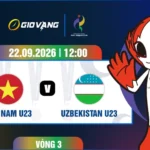 Soi kèo U23 Việt Nam vs U23 Uzbekistan 12h00 ngày 22/9/2026 – ASIAD 2026